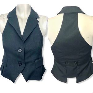 Jessica Simpson • Gray Printed Dressy Suit Vest 8